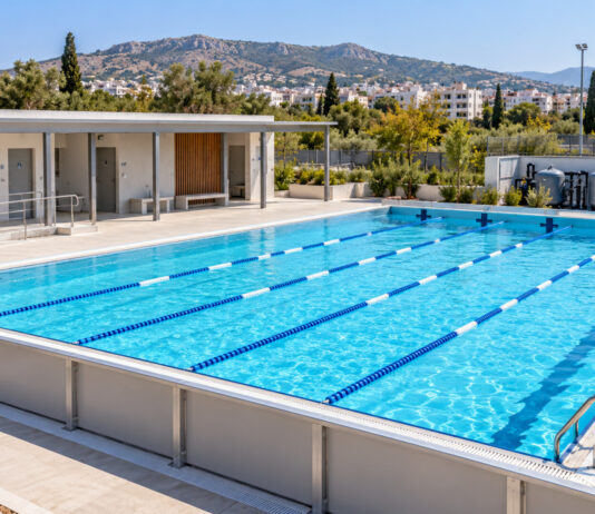 Παπάγου: 534.000 ευρώ για νέα πισίνα πέντε διαδρομών στο «Βασίλειος Ξύδης» Σύγχρονη υπέργεια πισίνα πέντε διαδρομών σε αθλητικό κέντρο