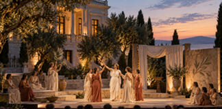 Πεντέλη: Η «Λυσιστράτη» ανεβαίνει στο Μέγαρο Δουκίσσης Πλακεντίας Υπαίθρια θεατρική σκηνή με παράσταση αρχαίας κωμωδίας σε κήπο