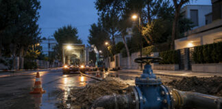 Ψυχικό: Έκτακτη διακοπή νερού στις οδούς Θεοτόκη και Διαδόχου Παύλου Εργασίες σε δίκτυο ύδρευσης σε κατοικημένο δρόμο του Ψυχικού