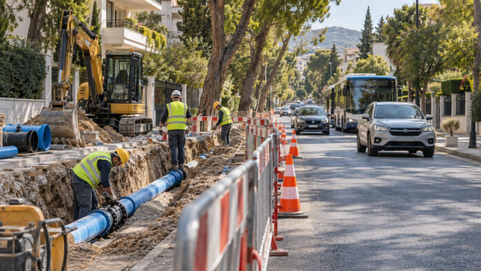 psychiko-ergasies-ydrefsis-vasileos-pavlou-20260914-1130-1920x1080-2 Εργασίες αναβάθμισης δικτύου ύδρευσης σε δρόμο του Ψυχικού με ελεγχόμενη κυκλοφορία