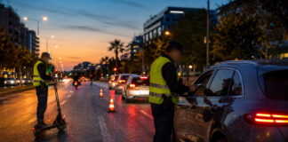 Αττική: 23.633 αλκοτέστ και 32 συλλήψεις οδηγών Έλεγχος αλκοολομέτρησης από την Τροχαία σε κεντρική λεωφόρο της Αττικής
