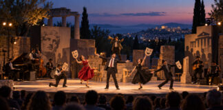 Βριλήσσια: Η επιθεώρηση «Εγώ θα σας τα πω» απόψε στο Αλίκη Βουγιουκλάκη Θεατρική σκηνή πολιτικής σάτιρας με πολυμελή θίασο και ζωντανούς μουσικούς