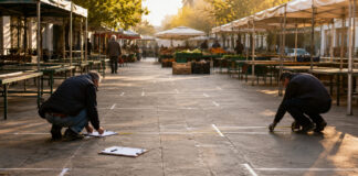 Υπαίθριο εμπόριο: Τρίμηνη παράταση για σήμανση και απόδοση θέσεων Προετοιμασία και οριοθέτηση θέσεων σε οργανωμένη υπαίθρια αγορά