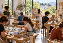 Αγία Παρασκευή: Στις 9 Οκτωβρίου αρχίζουν τα Εργαστήρια Τέχνης Παιδιά και ενήλικες δημιουργούν σε εργαστήριο ζωγραφικής, ψηφιδωτού και γλυπτικής