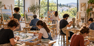 Αγία Παρασκευή: Στις 9 Οκτωβρίου αρχίζουν τα Εργαστήρια Τέχνης Παιδιά και ενήλικες δημιουργούν σε εργαστήριο ζωγραφικής, ψηφιδωτού και γλυπτικής