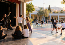 Αγία Παρασκευή: Ξεκινούν αθλητικά και θεατρικά προγράμματα στα σχολεία Μαθητές συμμετέχουν σε θεατρικές και αθλητικές δραστηριότητες σε σχολικό χώρο