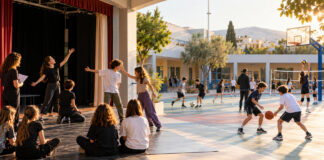 Αγία Παρασκευή: Ξεκινούν αθλητικά και θεατρικά προγράμματα στα σχολεία Μαθητές συμμετέχουν σε θεατρικές και αθλητικές δραστηριότητες σε σχολικό χώρο