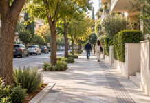 Άνω Πεύκη: Απομακρύνθηκε περίπτερο και άνοιξε το πεζοδρόμιο της Πίνδου Καθαρό και ελεύθερο πεζοδρόμιο σε δενδροφυτεμένη γειτονιά της Άνω Πεύκης