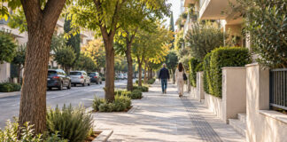 Άνω Πεύκη: Απομακρύνθηκε περίπτερο και άνοιξε το πεζοδρόμιο της Πίνδου Καθαρό και ελεύθερο πεζοδρόμιο σε δενδροφυτεμένη γειτονιά της Άνω Πεύκης
