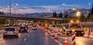 Λεωφόρος Αθηνών: Κλείνει δεξιά λωρίδα στις 10–11 Οκτωβρίου Προσωρινή διακοπή της δεξιάς λωρίδας σε αστική λεωφόρο με κώνους και οχήματα έργων