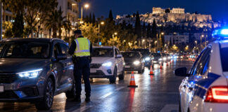 Αττική: 39 συλλήψεις οδηγών και 7.680 παραβάσεις σε μία εβδομάδα Νυχτερινός τροχονομικός έλεγχος σε κεντρική λεωφόρο της Αττικής
