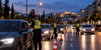 Αττική: 23 συλλήψεις οδηγών και 7.346 παραβάσεις σε μία εβδομάδα Βραδινός τροχονομικός έλεγχος οχημάτων σε κεντρική αστική λεωφόρο της Αττικής