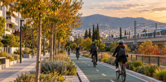Βόρειος Ποδηλατικός Άξονας: Παράταση έως 31 Δεκεμβρίου Προστατευμένος ποδηλατόδρομος σε πράσινο αστικό άξονα της Αττικής