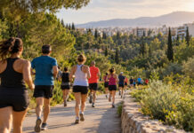 Χαλάνδρι: Έκλεισαν οι εγγραφές για τον Αγώνα Δρόμου Ρεματιάς 2026 Δρομείς κινούνται σε καταπράσινη διαδρομή αστικού άλσους στα βόρεια προάστια