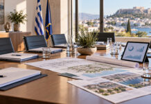 Κηφισιά: Οκτώ κυκλοφοριακές ρυθμίσεις στο Δημοτικό Συμβούλιο Τραπέζι δημοτικού συμβουλίου με φακέλους κυκλοφοριακών ρυθμίσεων και σχέδια δρόμων