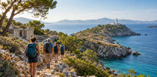 Χαλάνδρι: Τρεις υπαίθριες δράσεις των «Δραπετών» τον Οκτώβριο Ομάδα πεζοπόρων ακολουθεί παραθαλάσσιο μονοπάτι με θέα σε φάρο