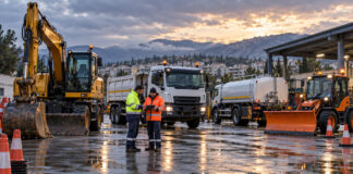 Χαλάνδρι: Μητρώο εργοληπτών για έκτακτες ανάγκες έως το 2028 Μηχανήματα έργου και συνεργείο πολιτικής προστασίας σε χώρο ετοιμότητας