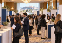 ΔΥΠΑ: 3.000 θέσεις εργασίας στην 58η Ημέρα Καριέρας της Αθήνας Υποψήφιοι συνομιλούν με εκπροσώπους επιχειρήσεων σε οργανωμένη ημέρα καριέρας