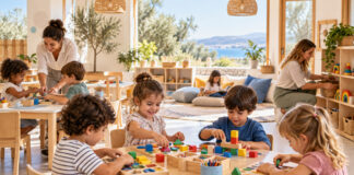 ΔΥΠΑ: 1.541 παιδιά στους 28 δωρεάν βρεφονηπιακούς σταθμούς Παιδιά συμμετέχουν σε δημιουργικές δραστηριότητες σε σύγχρονο βρεφονηπιακό σταθμό