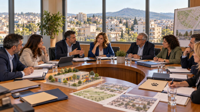 Συνεδρίαση δημοτικού συμβουλίου με φακέλους κοινωνικής πολιτικής, παιδικών σταθμών και πολεοδομικών θεμάτων
