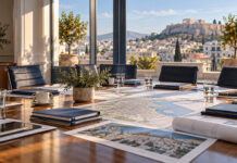 Γαλάτσι: Οκτώ θέματα στη Δημοτική Επιτροπή της 13ης Οκτωβρίου Αίθουσα συνεδριάσεων με έγγραφα δημοτικού σχεδιασμού και χάρτες