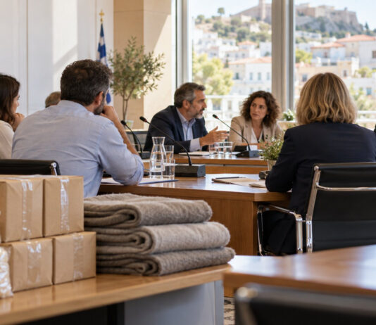 Γαλάτσι: Οκτώ θέματα στη Δημοτική Επιτροπή – Χορηγία για ευάλωτες οικογένειες Συνεδρίαση δημοτικής επιτροπής με τρόφιμα και κουβέρτες για δράση κοινωνικής στήριξης