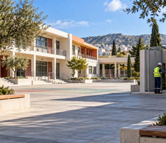 Γαλάτσι: Ασφαλή για λειτουργία τα σχολεία της Γκράβας μετά τους ελέγχους Σχολικό συγκρότημα με τεχνικό να ελέγχει τις εγκαταστάσεις φυσικού αερίου