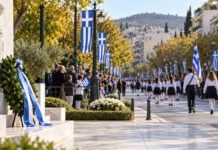 Γαλάτσι: Στις 12:00 η παρέλαση της 28ης Οκτωβρίου Μαθητική παρέλαση σε λεωφόρο με ελληνικές σημαίες και στεφάνι σε μνημείο