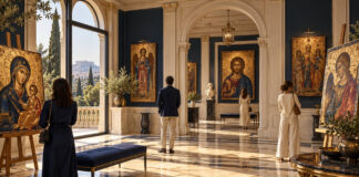 Κηφισιά: Έκθεση αγιογραφίας στην Έπαυλη «Δροσίνη» έως 5 Οκτωβρίου Έκθεση αγιογραφίας σε αίθουσα νεοκλασικής έπαυλης
