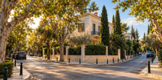 Κηφισιά: Μέτρα κατά της στάθμευσης στη συμβολή Κύπρου και Κιθαιρώνος Δεντροφυτεμένη αστική διασταύρωση στην Κηφισιά με ελεύθερο οπτικό πεδίο