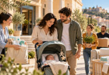 Κηφισιά: Έως 3.000 ευρώ για οικογένειες με παιδί το 2027 Νέοι γονείς με βρέφος σε δράση κοινοτικής στήριξης οικογενειών