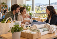 Κηφισιά: Ενίσχυση έως 3.000 ευρώ για οικογένειες με νέο παιδί Νέοι γονείς με βρέφος ενημερώνονται για κοινωνικές παροχές σε σύγχρονο δημοτικό χώρο