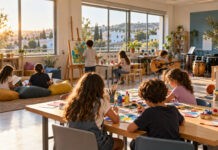 Λυκόβρυση–Πεύκη: Από 5 Οκτωβρίου το αναβαθμισμένο ΚΔΑΠ για παιδιά 6–12 ετών Παιδιά δημιουργούν, διαβάζουν και παίζουν μουσική σε φωτεινό χώρο δημιουργικής απασχόλησης