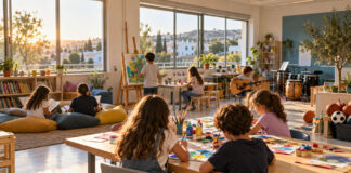 Λυκόβρυση–Πεύκη: Από 5 Οκτωβρίου το αναβαθμισμένο ΚΔΑΠ για παιδιά 6–12 ετών Παιδιά δημιουργούν, διαβάζουν και παίζουν μουσική σε φωτεινό χώρο δημιουργικής απασχόλησης