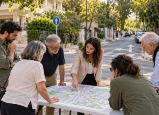 Λυκόβρυση–Πεύκη: Σε διαβούλευση 22 κυκλοφοριακές παρεμβάσεις Κάτοικοι και ειδικός κινητικότητας εξετάζουν χάρτη προτεινόμενων κυκλοφοριακών αλλαγών