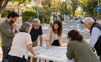 Λυκόβρυση–Πεύκη: Σε διαβούλευση 22 κυκλοφοριακές παρεμβάσεις Κάτοικοι και ειδικός κινητικότητας εξετάζουν χάρτη προτεινόμενων κυκλοφοριακών αλλαγών