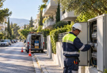 Μαρούσι: Τετράωρη διακοπή ρεύματος τη Δευτέρα – Οι δρόμοι Τεχνικός ηλεκτρικού δικτύου εργάζεται σε οικιστικό δρόμο του Αμαρουσίου