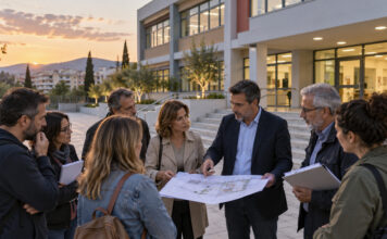 Μαρούσι: Στο επίκεντρο οι υποδομές του 5ου ΓΕΛ και του 6ου Γυμνασίου Συνάντηση κατοίκων και εκπροσώπων του Δήμου μπροστά σε σύγχρονο σχολικό κτίριο