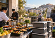 Μεταμόρφωση: Διαγωνισμός για γεύματα σίτισης απόρων κατοίκων Προετοιμασία γευμάτων και θερμομονωτικά δοχεία για κοινωνική διανομή στη Μεταμόρφωση