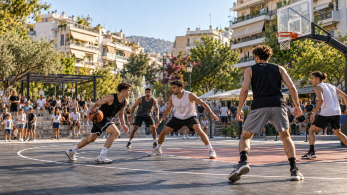 nea-ionia-3x3-street-basketball-20261004-1100-1920x1080-1 Αγώνας μπάσκετ 3×3 σε ανοιχτό γήπεδο αστικής γειτονιάς με θεατές