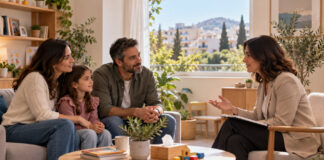 Νέα Ιωνία: 220 οικογένειες υποστήριξε σε δύο χρόνια το Δημοτικό Κέντρο Οικογένειας Οικογένεια σε συνεδρία συμβουλευτικής σε φιλόξενο χώρο υποστήριξης
