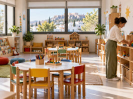 Νέα Ιωνία: Έτοιμοι οι δημοτικοί παιδικοί σταθμοί για τη νέα χρονιά Φωτεινή αίθουσα παιδικού σταθμού έτοιμη να υποδεχθεί παιδιά στη Νέα Ιωνία