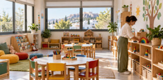 Νέα Ιωνία: Έτοιμοι οι δημοτικοί παιδικοί σταθμοί για τη νέα χρονιά Φωτεινή αίθουσα παιδικού σταθμού έτοιμη να υποδεχθεί παιδιά στη Νέα Ιωνία