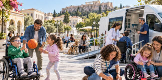 Νέα Ιωνία: Συμμετοχή στην πρωτοβουλία Χωρίς Αποστάσεις Παιδιά και οικογένειες συμμετέχουν σε προσβάσιμη κοινοτική δράση υποστήριξης