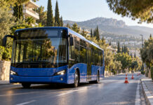 ΟΑΣΑ: Αλλαγές στις γραμμές 509, 509Β, 510 και 535 την Κυριακή Μπλε αστικό λεωφορείο σε δενδροφυτεμένη λεωφόρο των βορείων προαστίων με προσωρινή κυκλοφοριακή ρύθμιση