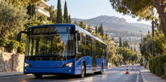 ΟΑΣΑ: Αλλαγές στις γραμμές 509, 509Β, 510 και 535 την Κυριακή Μπλε αστικό λεωφορείο σε δενδροφυτεμένη λεωφόρο των βορείων προαστίων με προσωρινή κυκλοφοριακή ρύθμιση
