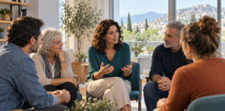 Πεντέλη: Δράσεις ψυχικής υγείας για νέους και κατοίκους Ομάδα ενηλίκων συμμετέχει σε συνάντηση ψυχοκοινωνικής υποστήριξης με συντονίστρια