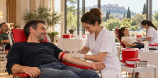 Ψυχικό: Εθελοντική αιμοδοσία στις 29 Οκτωβρίου Εθελοντής αιμοδότης σε οργανωμένη δημοτική δράση με επαγγελματία υγείας
