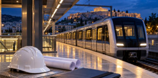 ΣΤΑΣΥ: Αναρτήθηκαν οι οριστικοί πίνακες της προκήρυξης 5/2025 Σύγχρονος συρμός μετρό σε σταθμό της Αθήνας με τεχνικό εξοπλισμό στο προσκήνιο