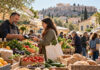 Νέο voucher επισιτιστικής βοήθειας: Στόχος πρώτη καταβολή έως 1.000 ευρώ Πολίτης χρησιμοποιεί ψηφιακό voucher για αγορά τροφίμων σε λαϊκή αγορά